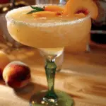 Frozen Peach Margaritas
