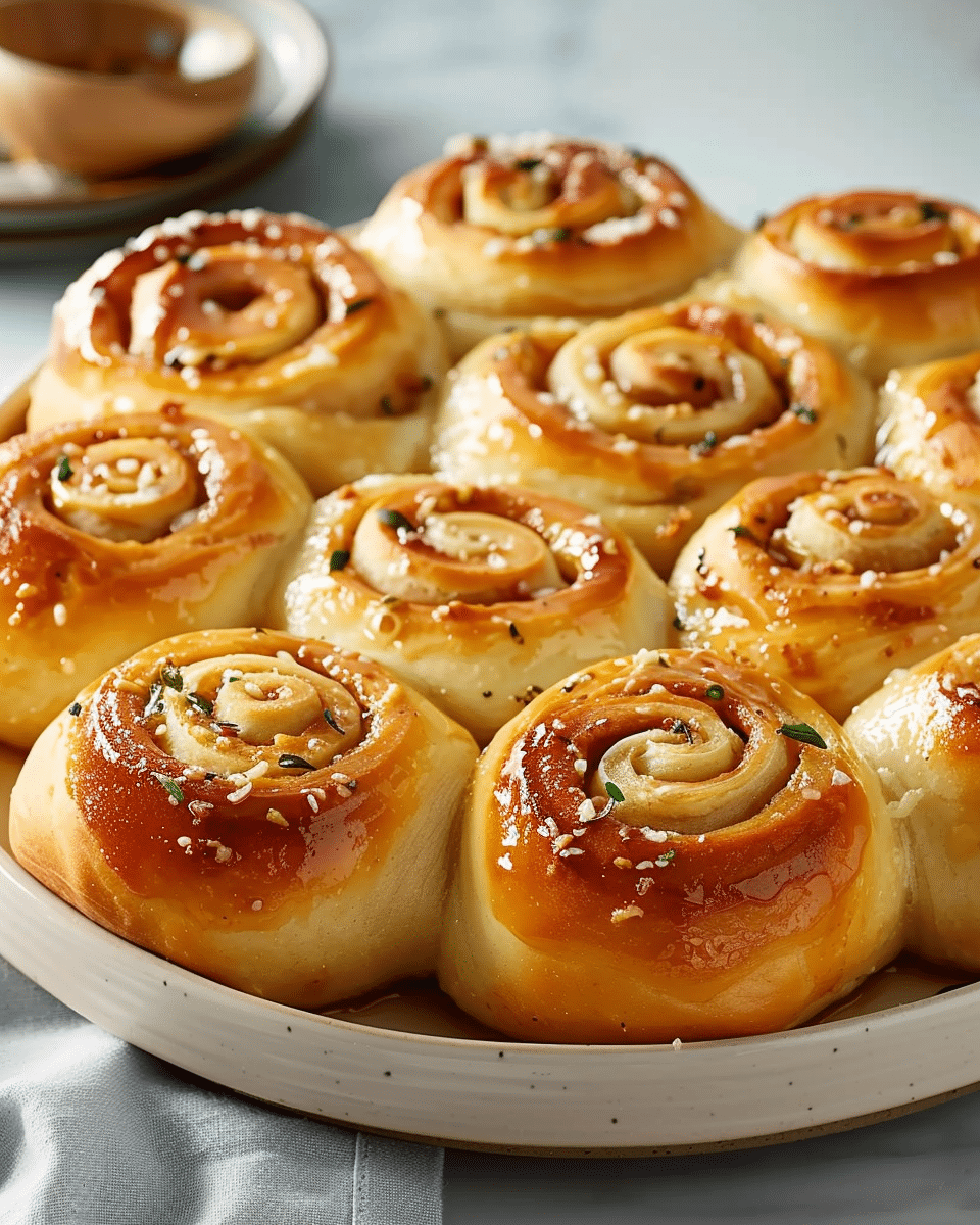 Garlic Swirl Rolls