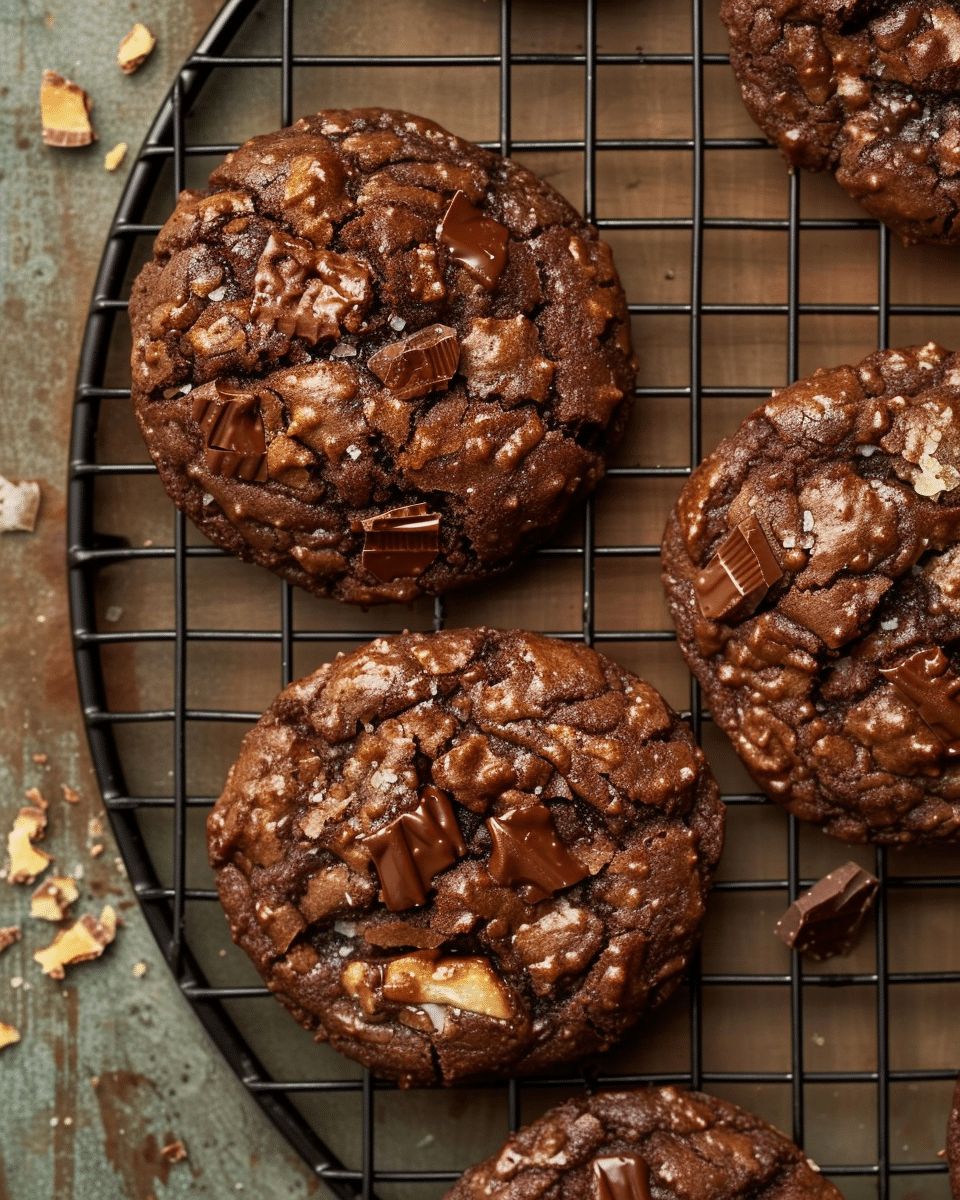 German Chocolate Cookies