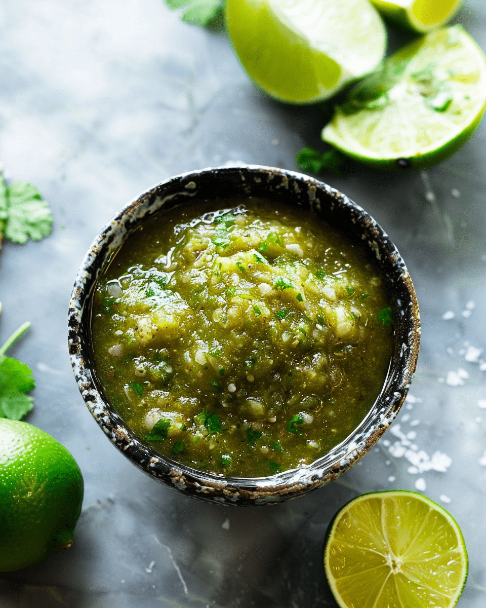 Homemade Salsa Verde