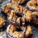 Homemade Samoas (Caramel Coconut Girl Scout Cookies)
