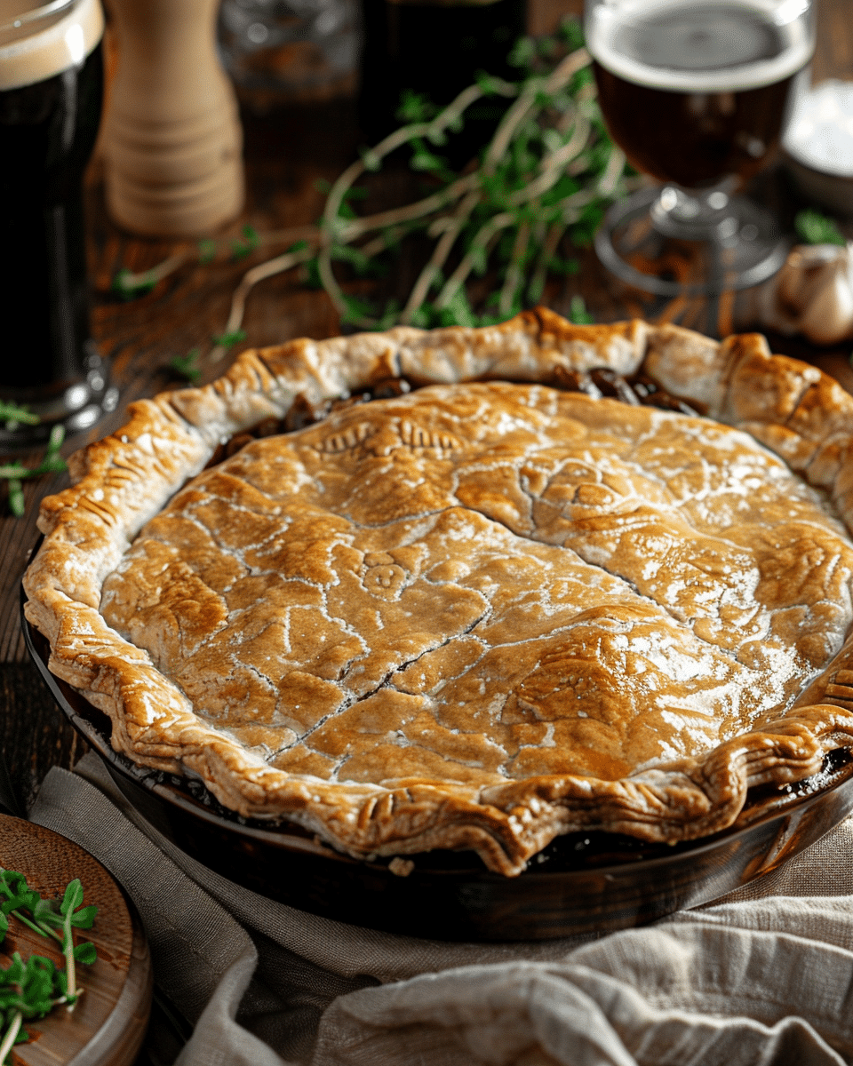 Irish Guinness Beef Pie