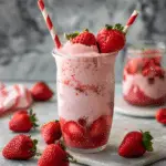 Vegan Korean Strawberry Milk
