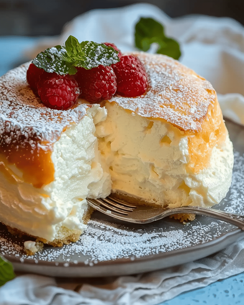 Light & Fluffy Yogurt Cloud Cake