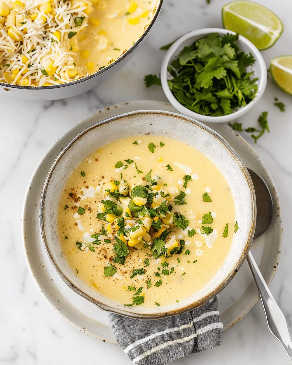 Mexican Street Corn Soup