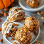 No Bake Pumpkin Spice Energy Bites