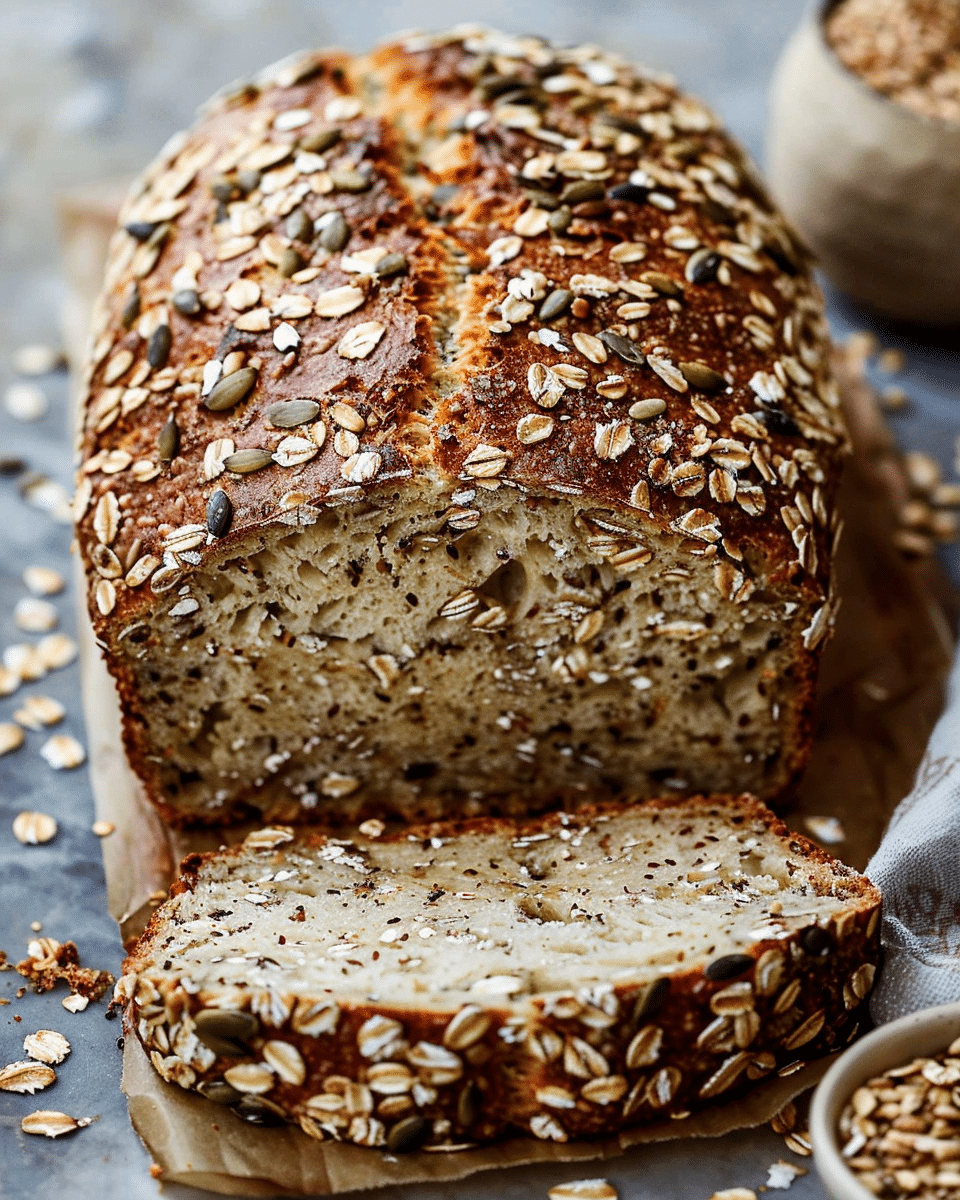 Seeded Oat Bread