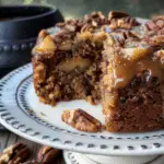 Old-Fashioned Date, Apple, and Walnut Cake