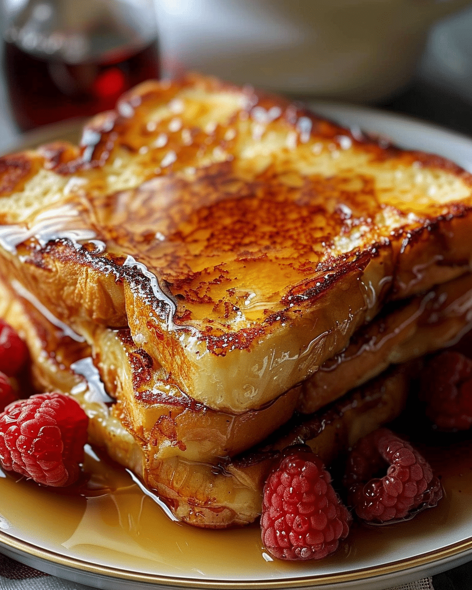 Overnight Crème Brûlée French Toast