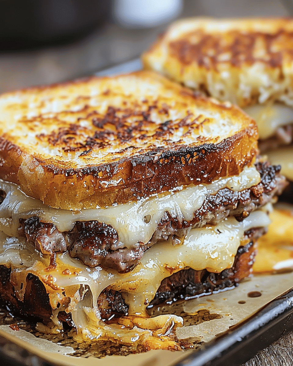 Patty Melts with Secret Sauce