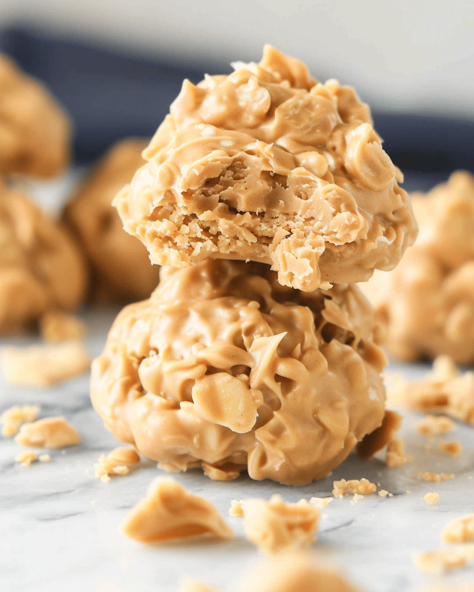 Peanut Butter No-Bake Cookies
