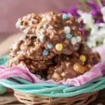 Slow Cooker Easter Peanut Clusters