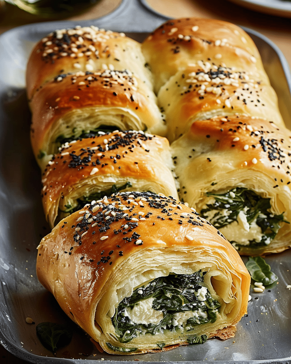 The Best Spinach and Ricotta Rolls