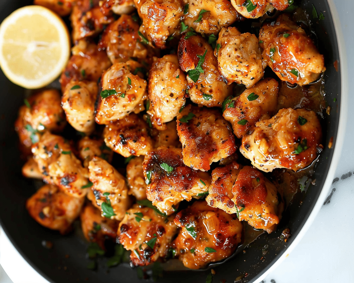 Garlic Butter Chicken Bites