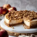 Apple Crumble Cheesecake