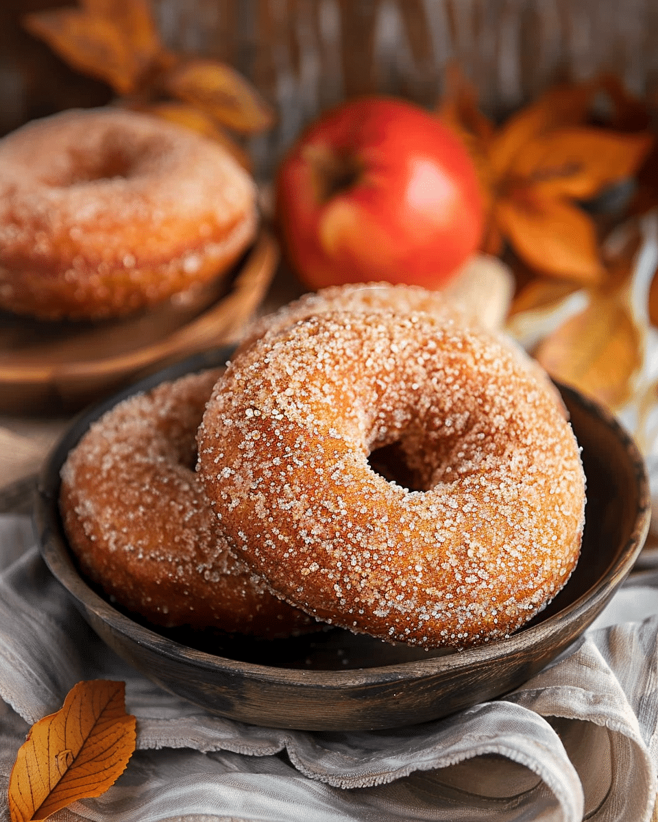 Baked Apple Cider Donuts