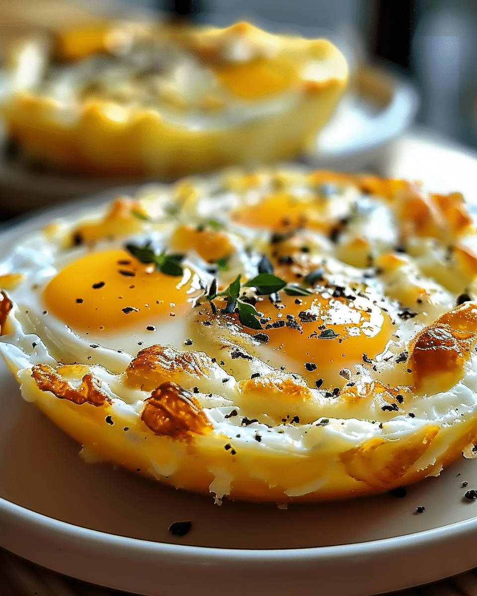 Baked Cottage Cheese Eggs
