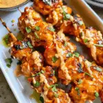 Bang Bang Chicken Skewers