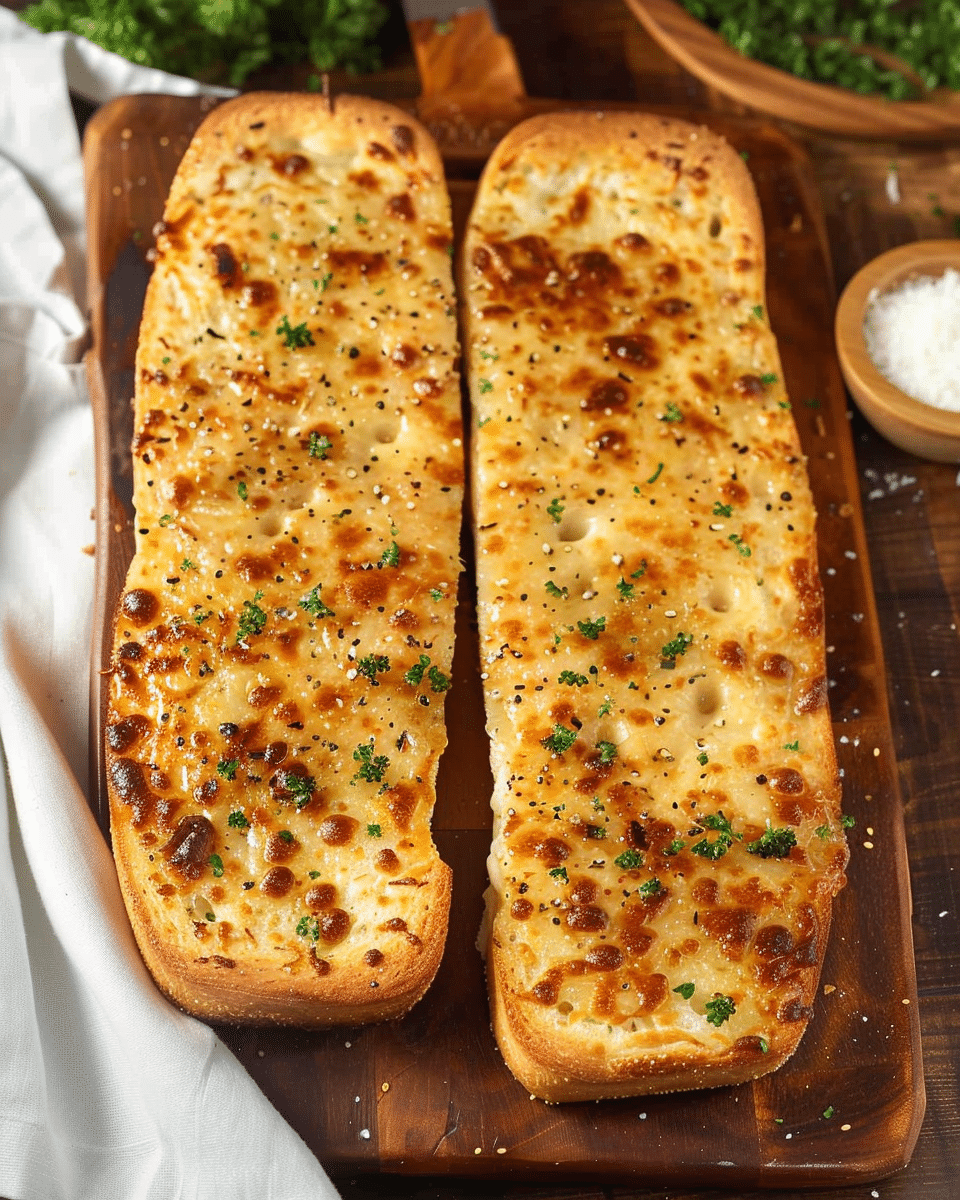 Blackstone Garlic Bread
