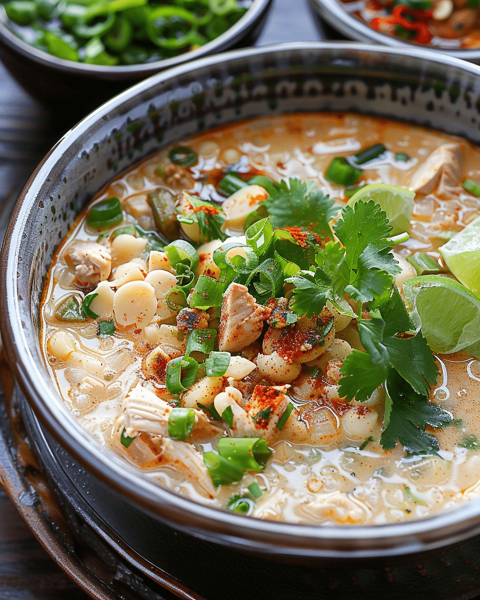 Cajun White Chicken Chili