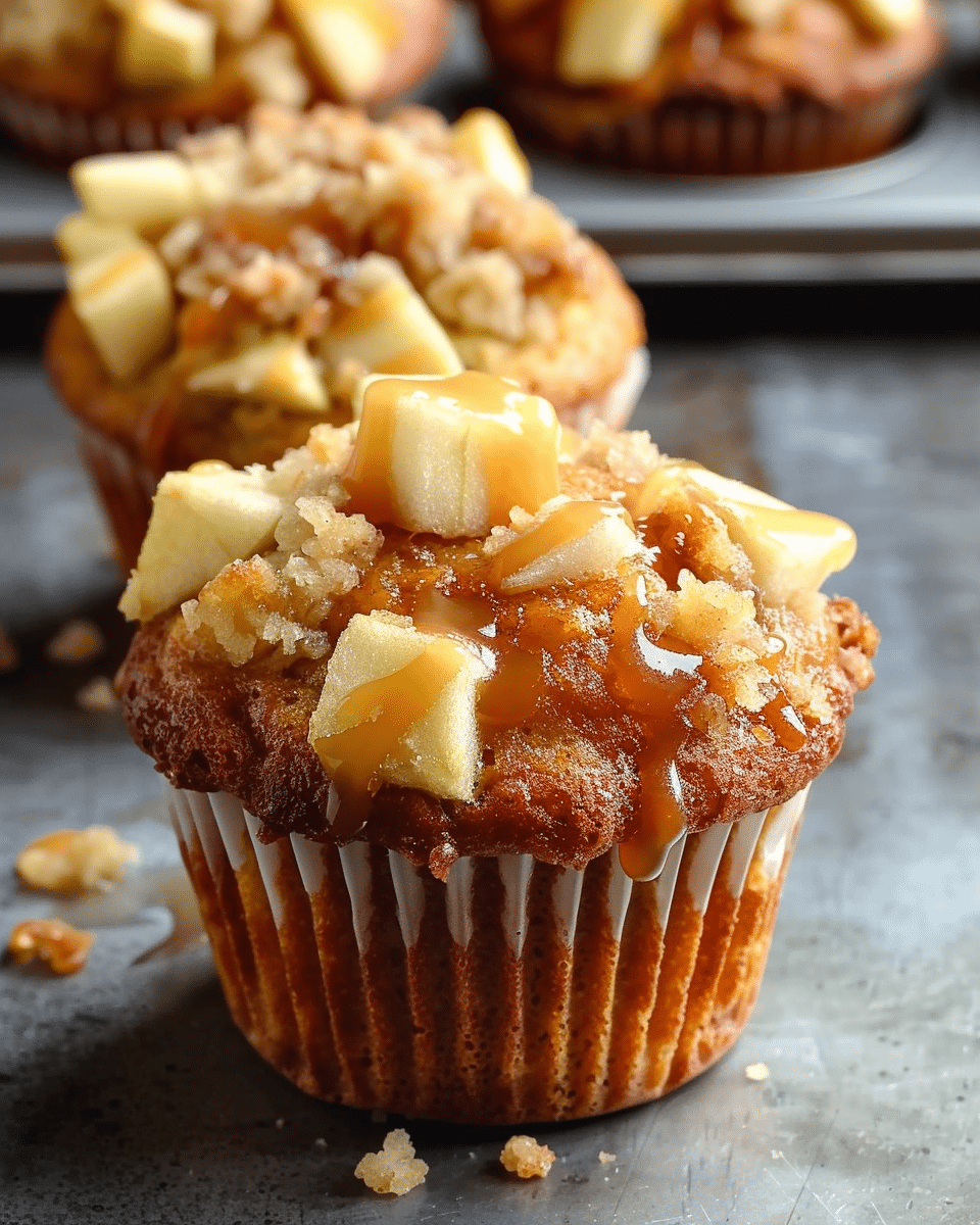 Caramel Apple Muffins Recipe
