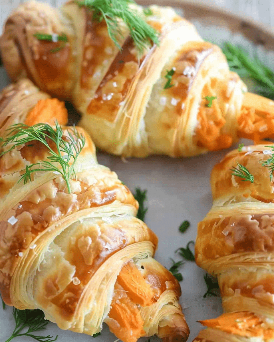 Carrot Crescent Appetizers