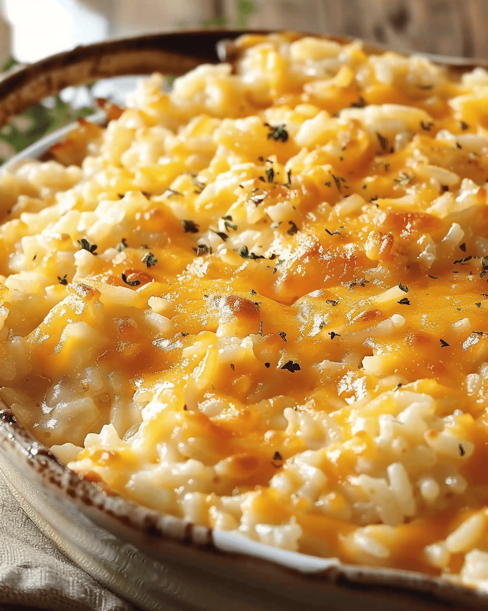 Cheesy Rice