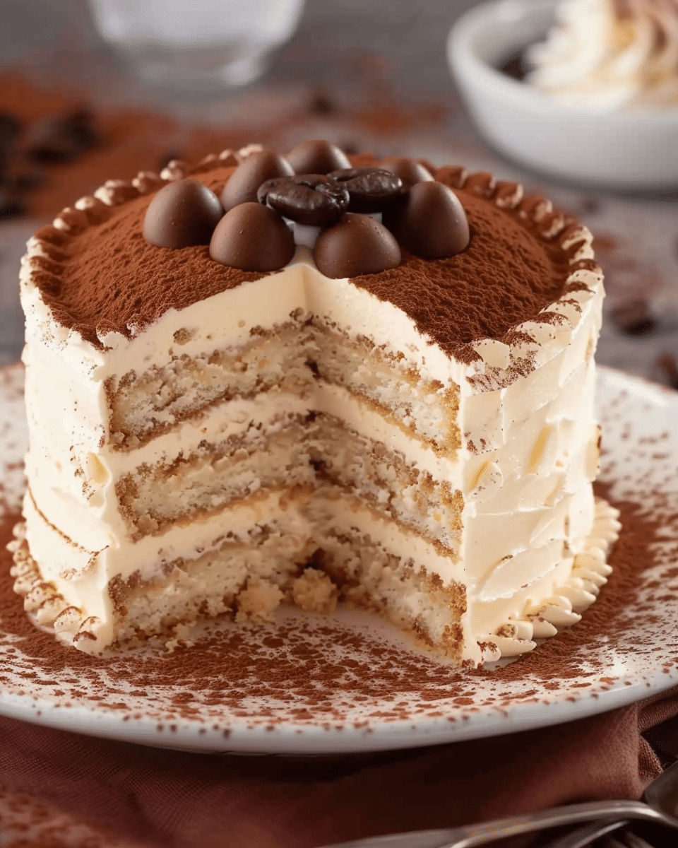 Tiramisu Cake