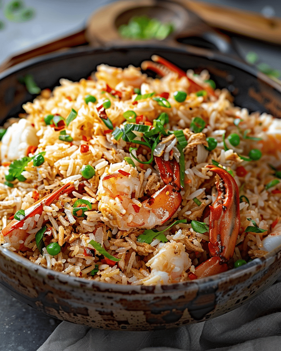 Crab and Chilli Fried Rice