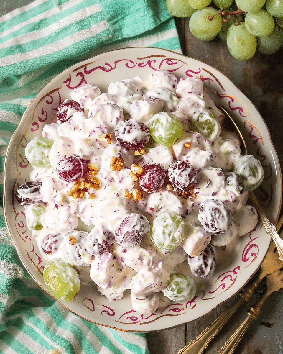 Creamy Grape Salad