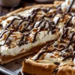 Deep Dish Cookie Dough Cheesecake Pizza