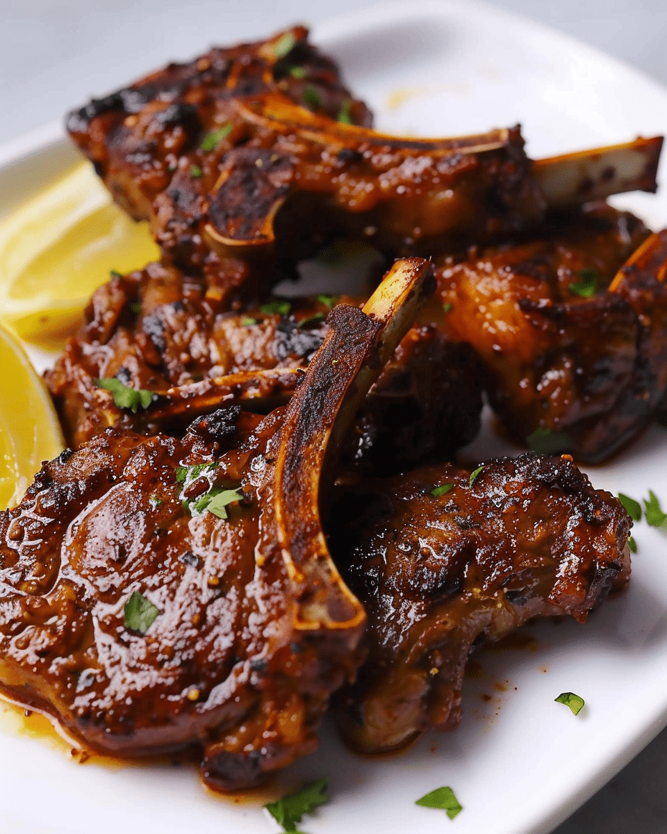 Easy Baked Lamb Chops
