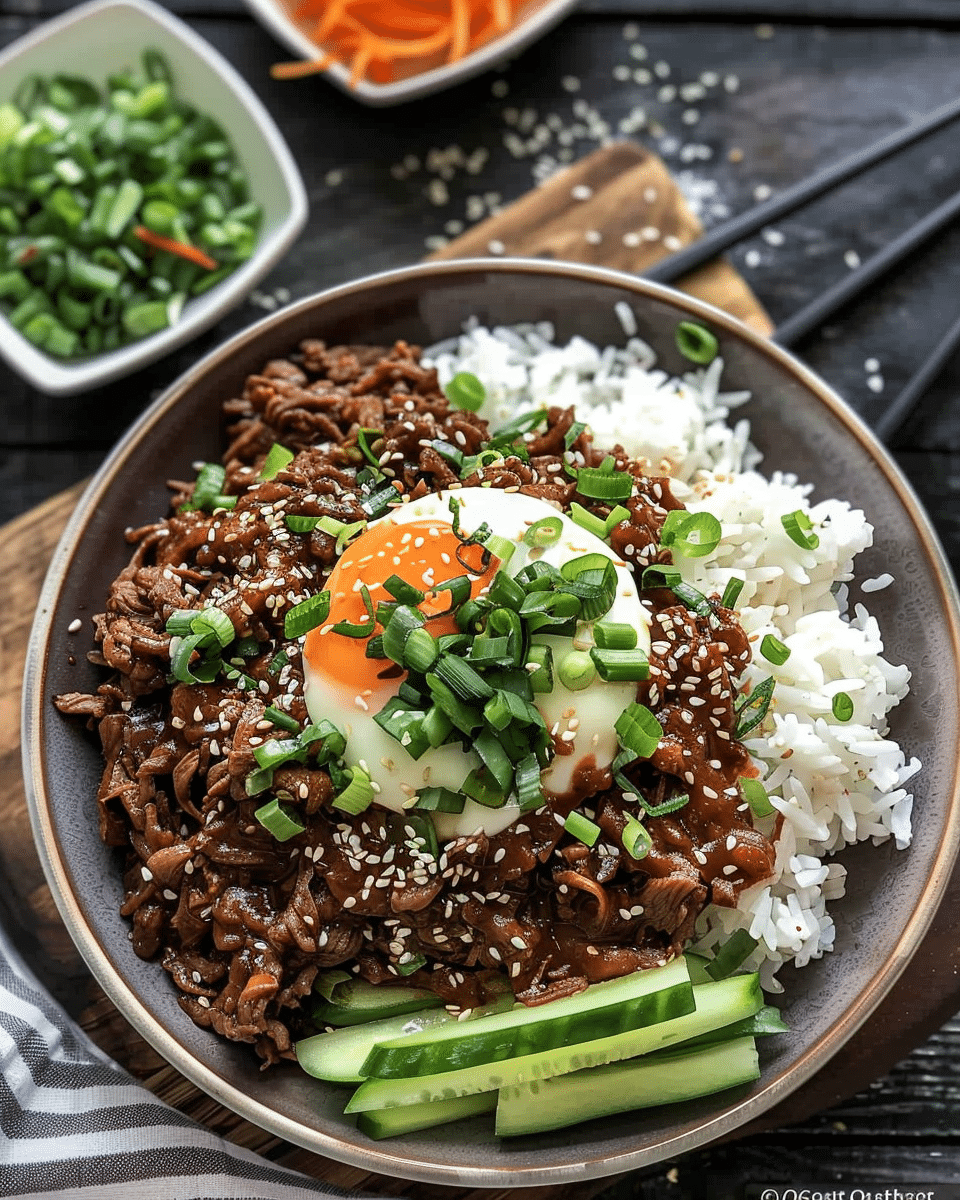 Easy Crockpot Korean BBQ Recipe