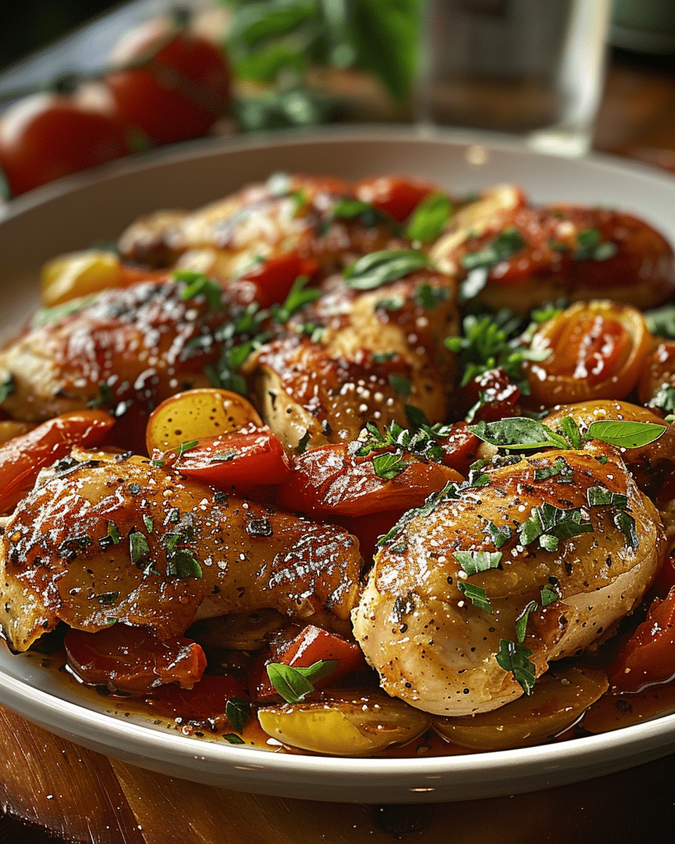 Easy Italian Baked Chicken