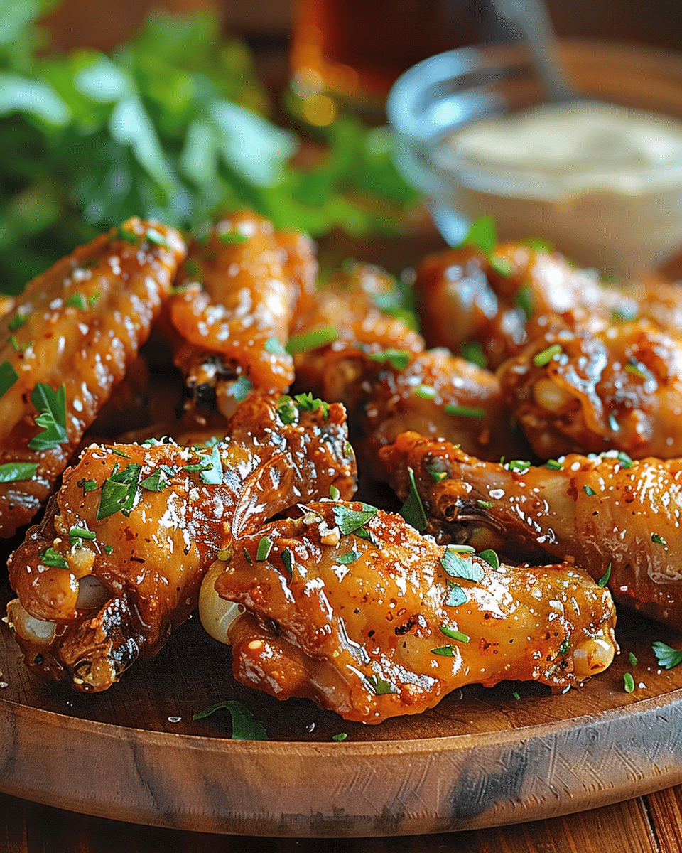 Garlic Parmesan Wings