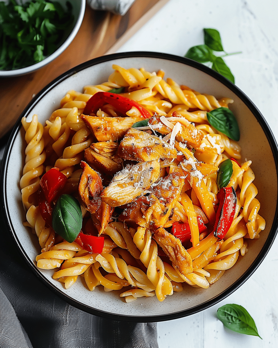 Jerk Chicken Rasta Pasta