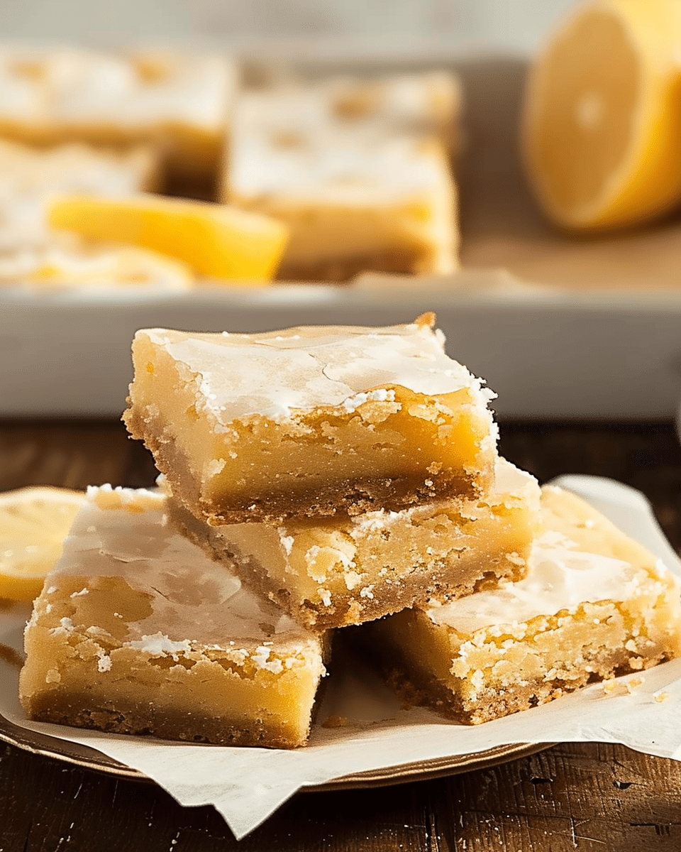 Lemon Brownies