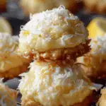 Lemon Coconut Cheesecake Cookies
