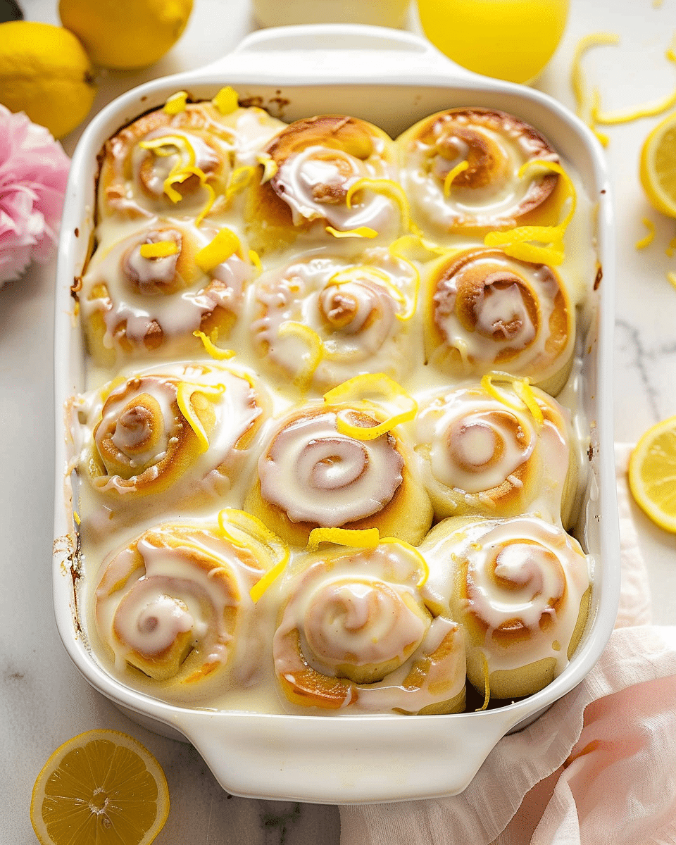 Lemon Sweet Rolls
