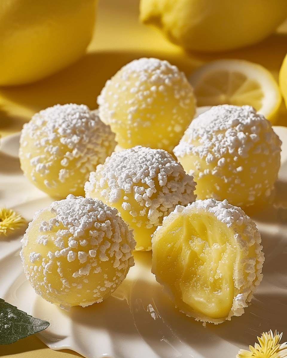 Lemon Truffles