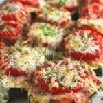 Parmesan Tomato Zucchini Bake