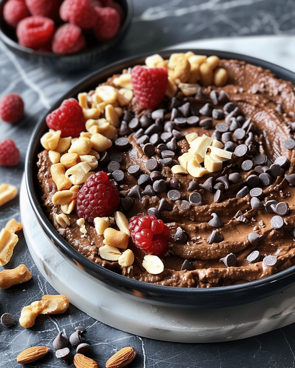 Protein-Packed Chocolate Hummus