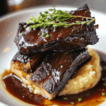 Savory Braised Short Ribs