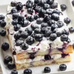 Sheet Pan Blueberry Shortcake