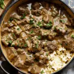 Slow-Cooker Beef Stroganoff