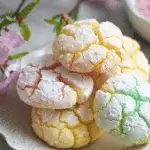 Springtime Crinkle Cookies