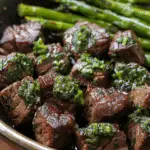 Steak Bites with Chimichurri Sauce