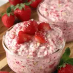 Strawberries and Cream Overnight Oats