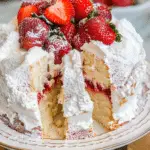 Strawberry Angel Cake