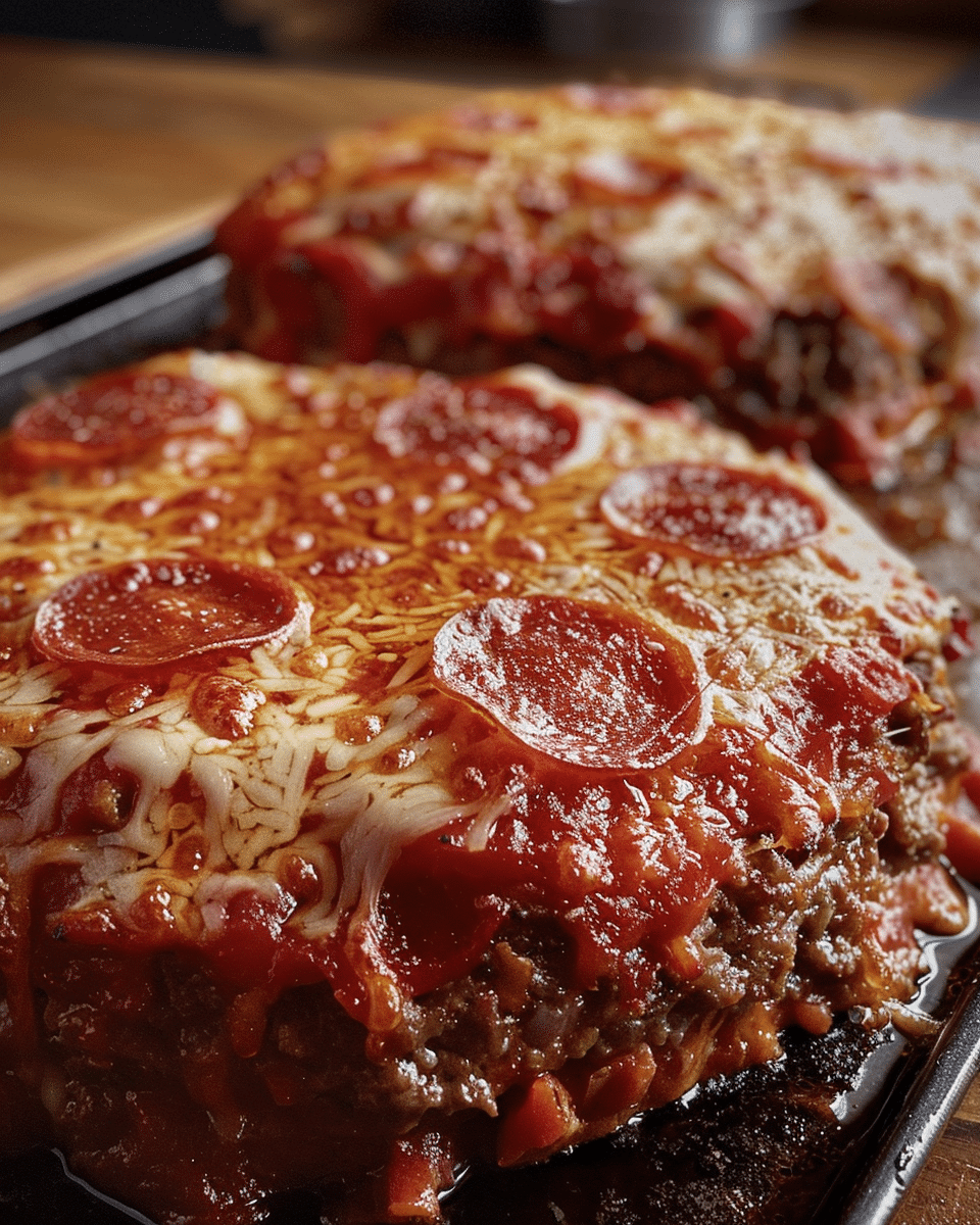 Traeger Pizza Meatloaf